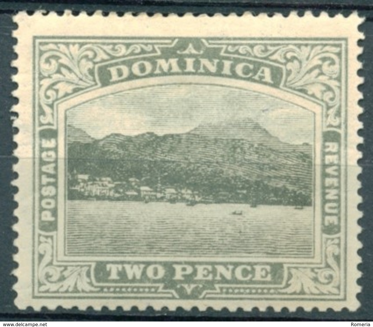 Dominique - 1908/1921 - Yt 46 - George V - * Charnière - Dominica (...-1978)