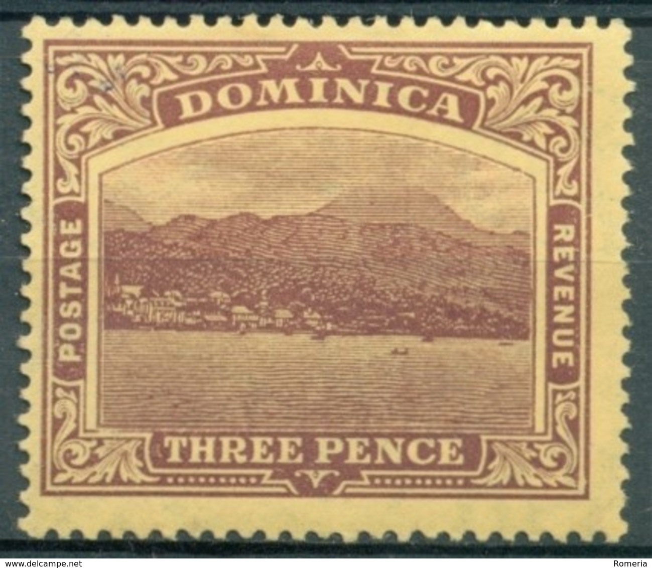 Dominique - 1908/1921 - Yt 48 - George V - * Charnière - Dominica (...-1978)