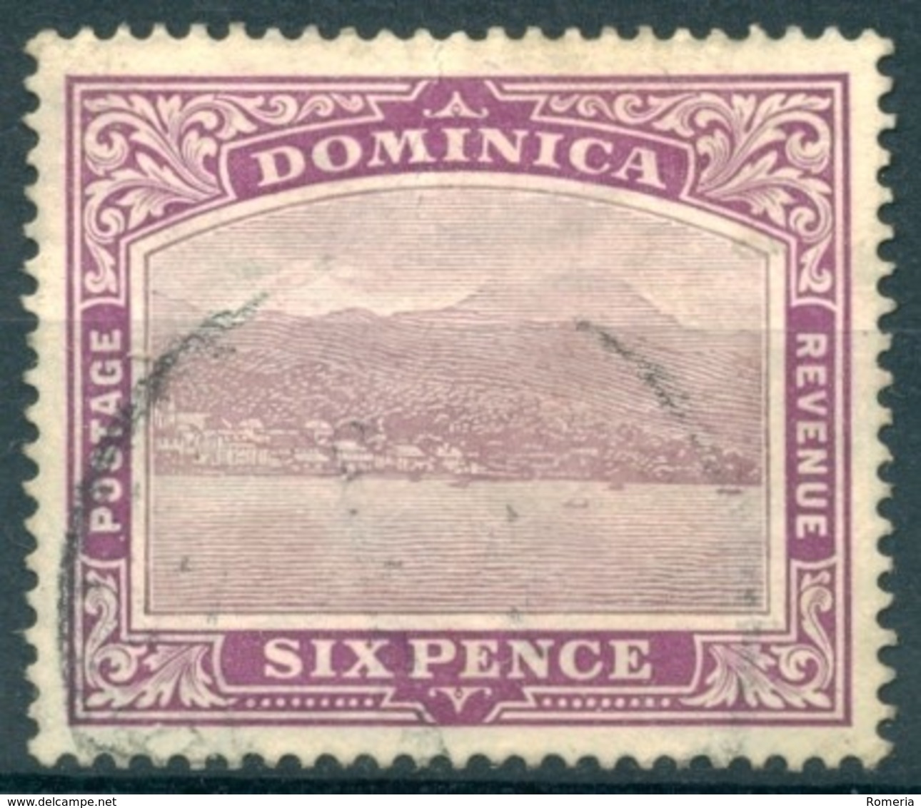Dominique - 1908/1921 - Yt 49 - George V - Obl. - Dominica (...-1978)