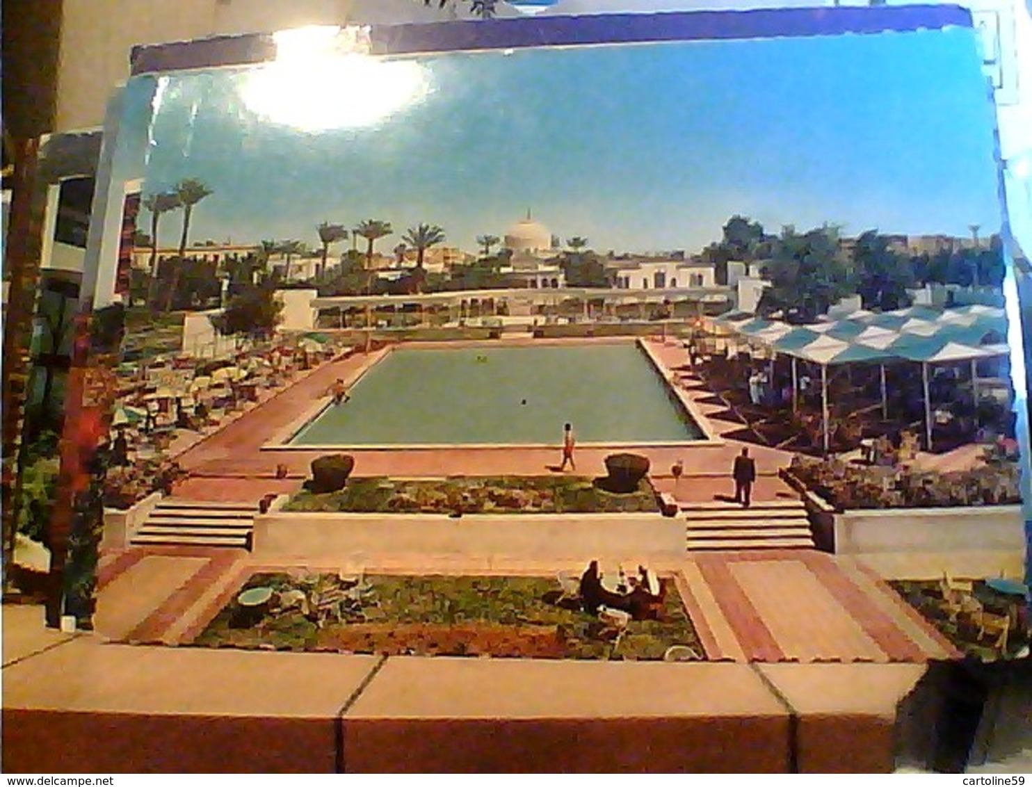 EGITTO EGYPT HELWAN SULPHUR BATH PISCINA BAGNI  TERMALI  N1960 HA7672 - Altri & Non Classificati