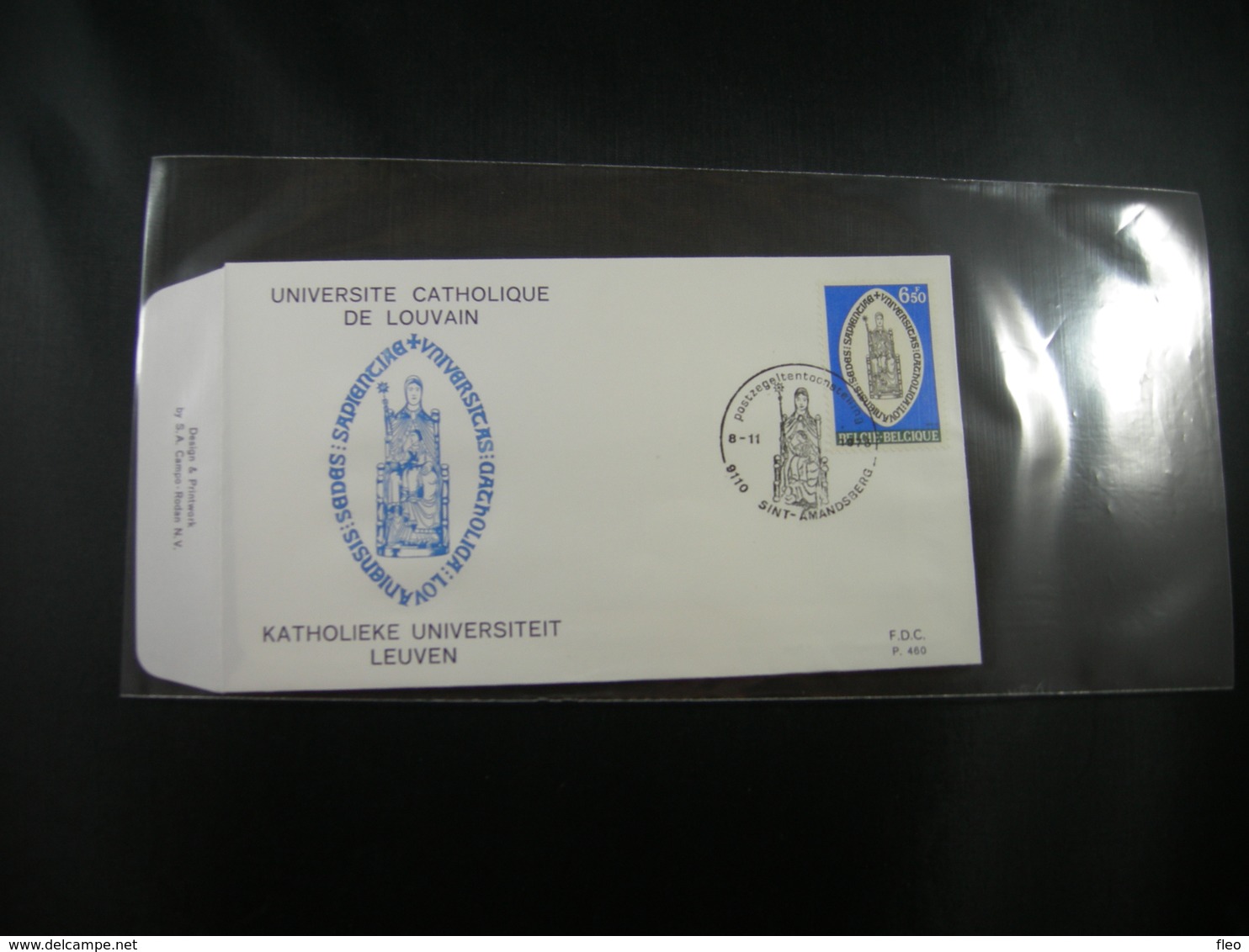 BELG.1975 1783 FDC ST AMANDSBERG :  "Universiteit Van Leuven- Université De Leuven" - 1971-1980