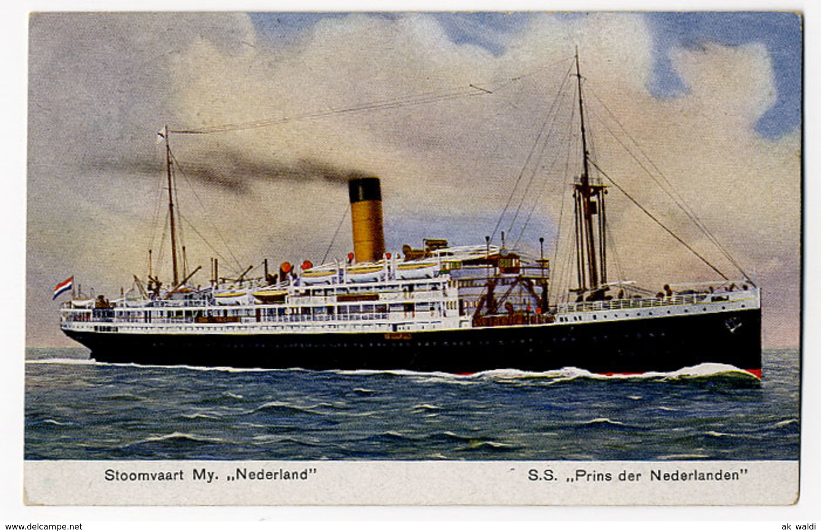 Ceylon,  S.S. Prins Nederlanden, Sumatra-Belawan - Ceylon (...-1947)