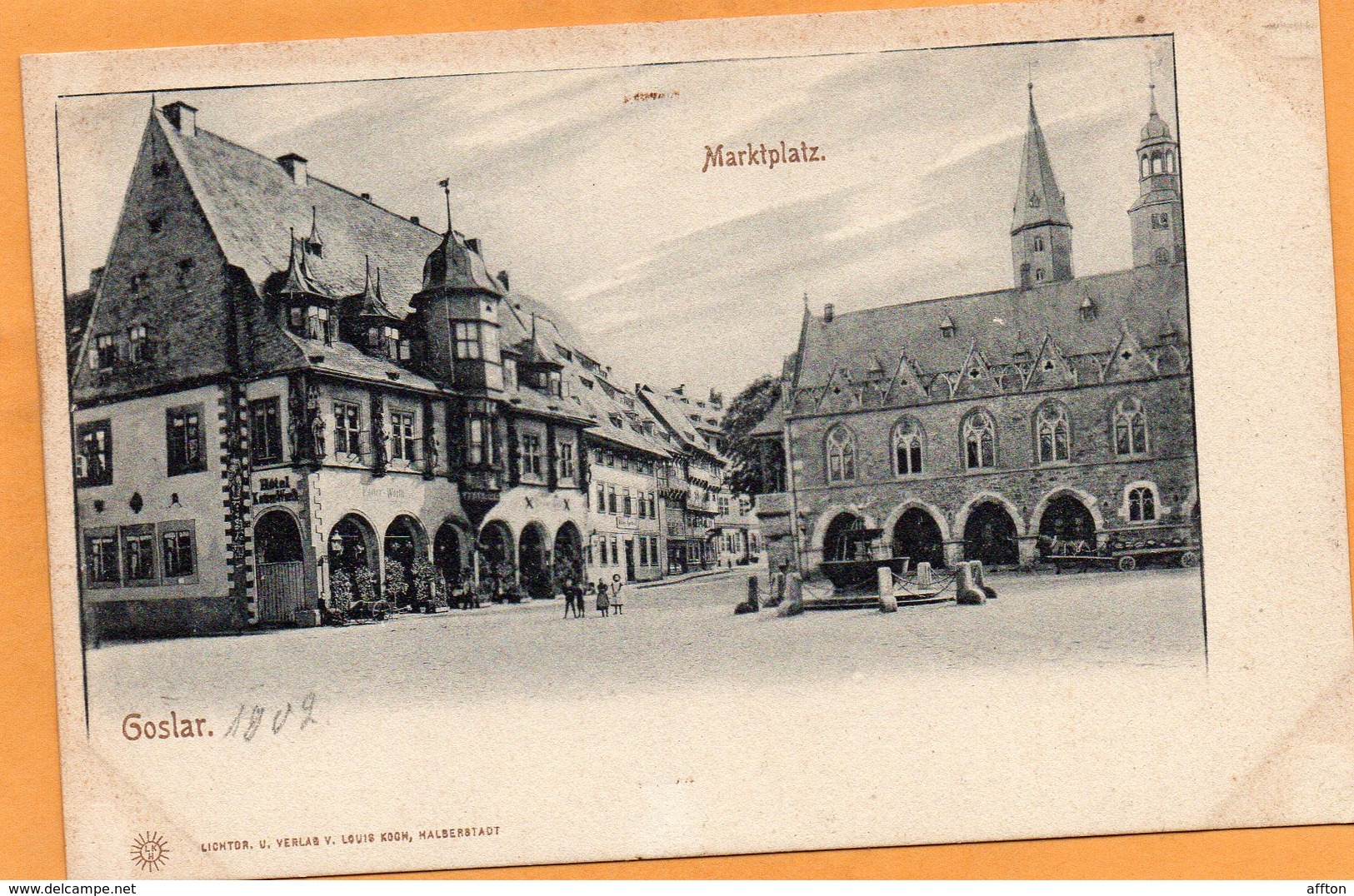 Goslar Germany 1900 Postcard - Goslar
