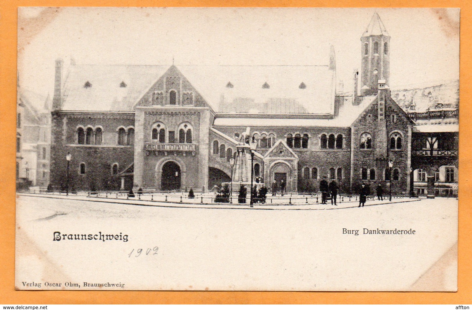 Braunschweig Germany 1900 Postcard - Braunschweig