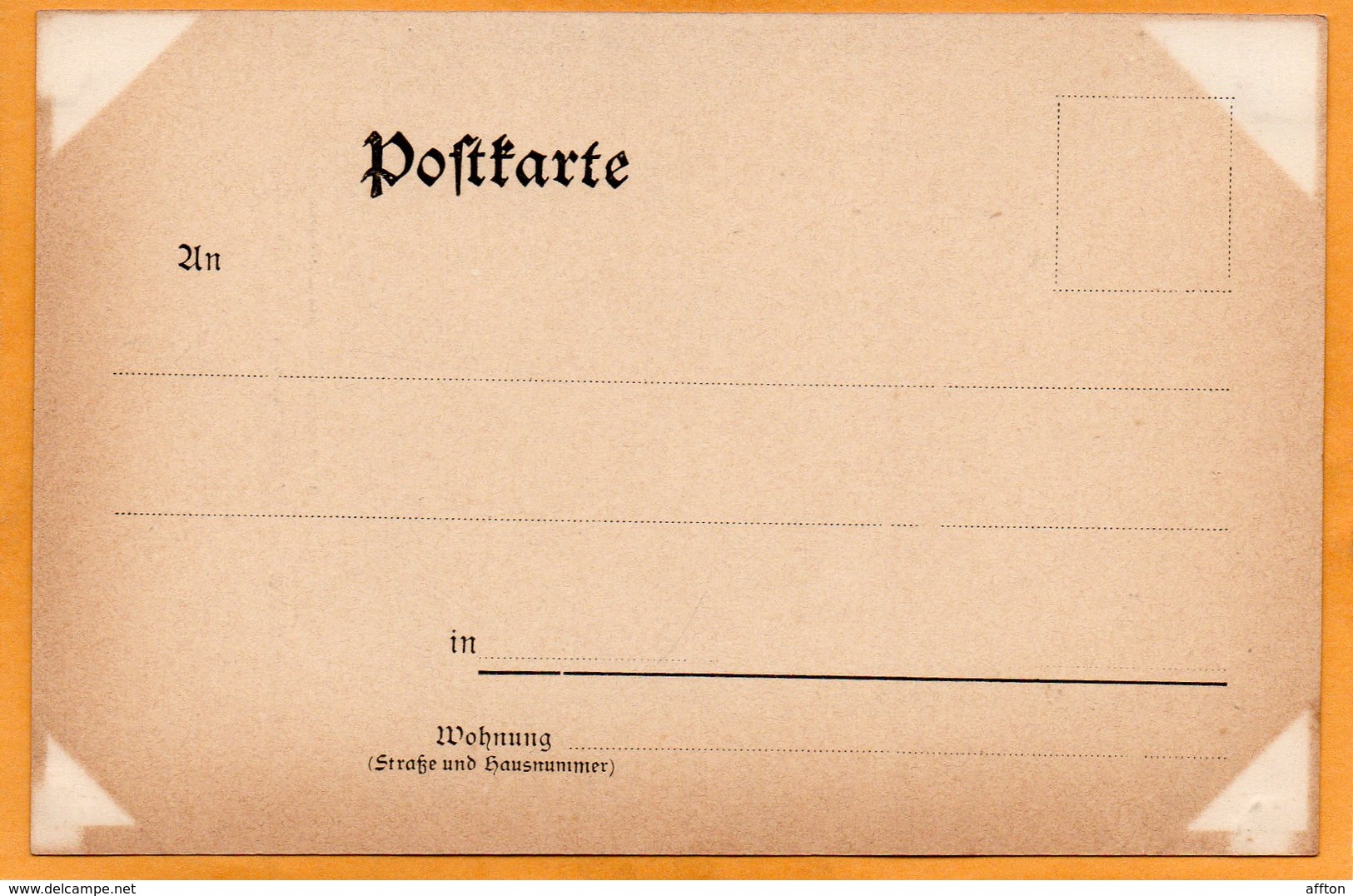 Braunschweig Germany 1900 Postcard - Braunschweig