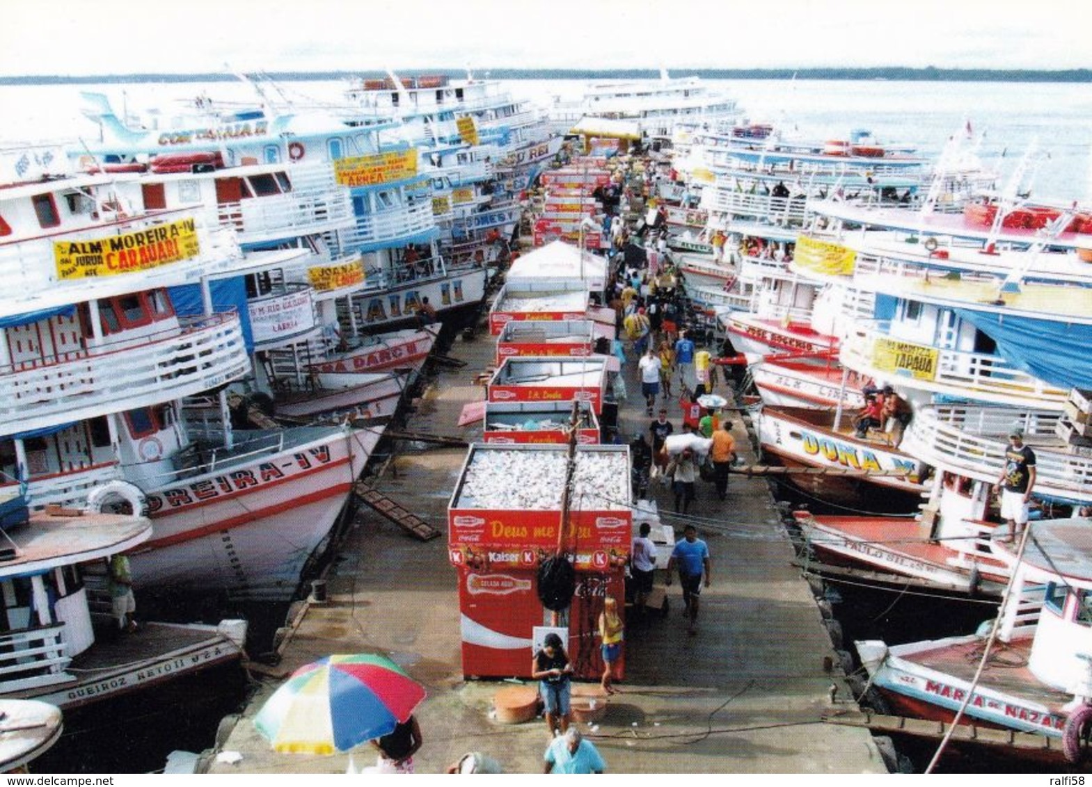 1 AK Brasilien * Schiffe Im Hafen Von Manaus * - Manaus