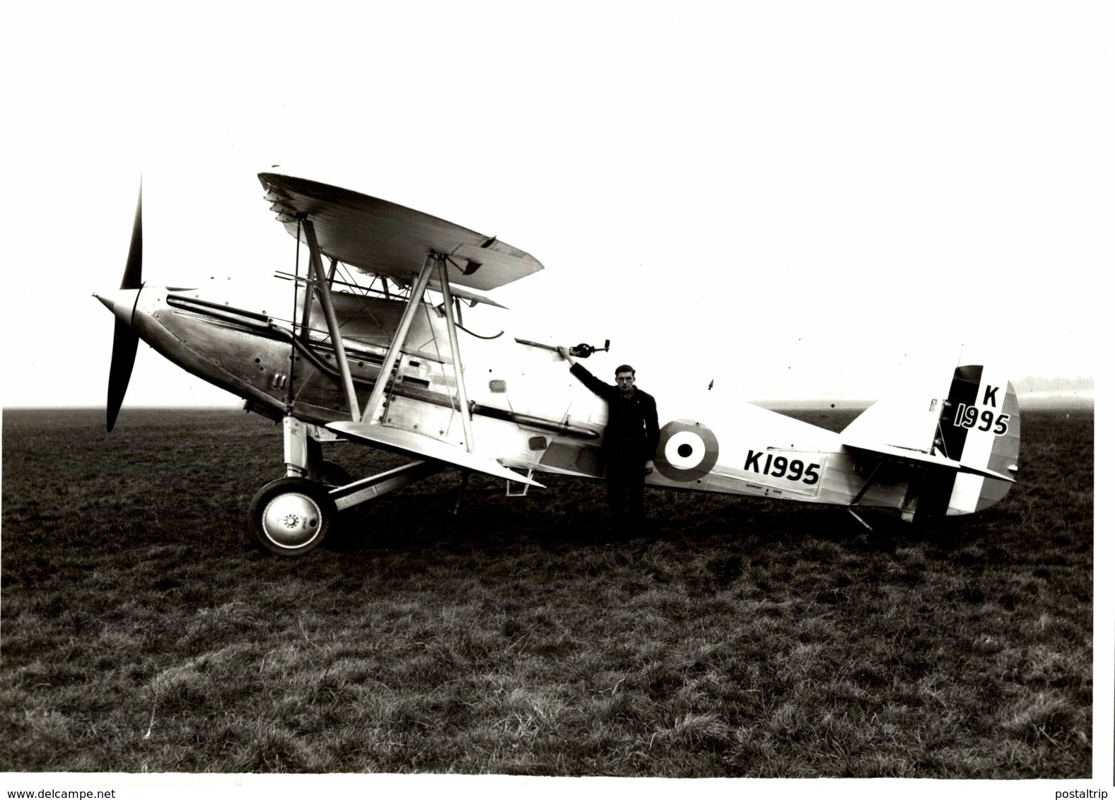 HAWKER AUDAX  22  * 16 CM Aviation, AIRPLAIN, AVION AIRCRAFT - Aviación