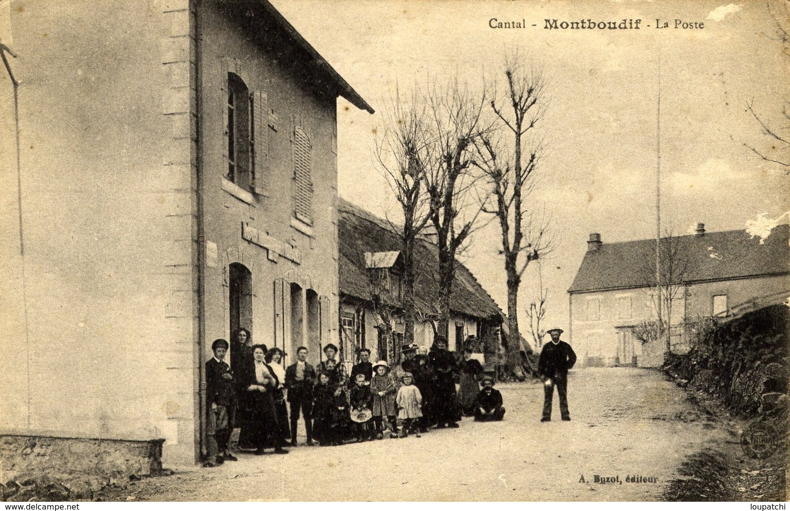 CANTAL MONTBOUDIF LA POSTE - Autres & Non Classés