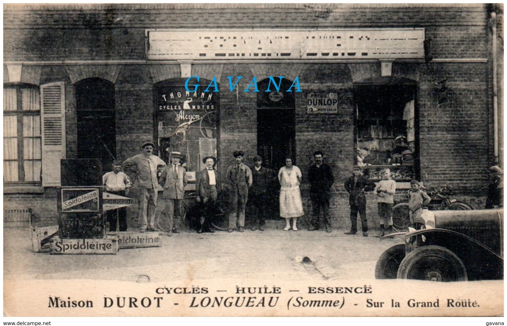 80 LONGUEAU - Maison DUROT - Cycles - Huile - Essance - Longueau