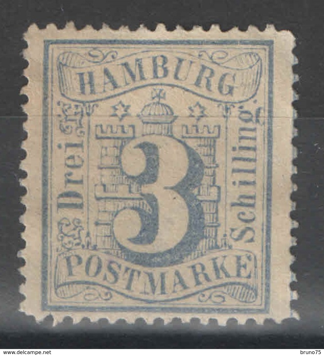 Hambourg - YT 17 (*) - 1864-65 - Hambourg