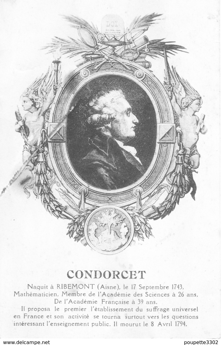 Ribemont (02) - Condorcet  (voir état) - Autres & Non Classés