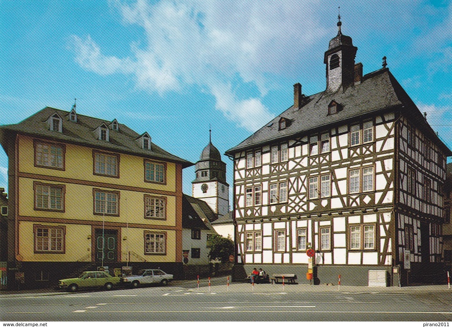 Usingen Im Taunus, Goldschmidthaus Und Rathaus - Usingen