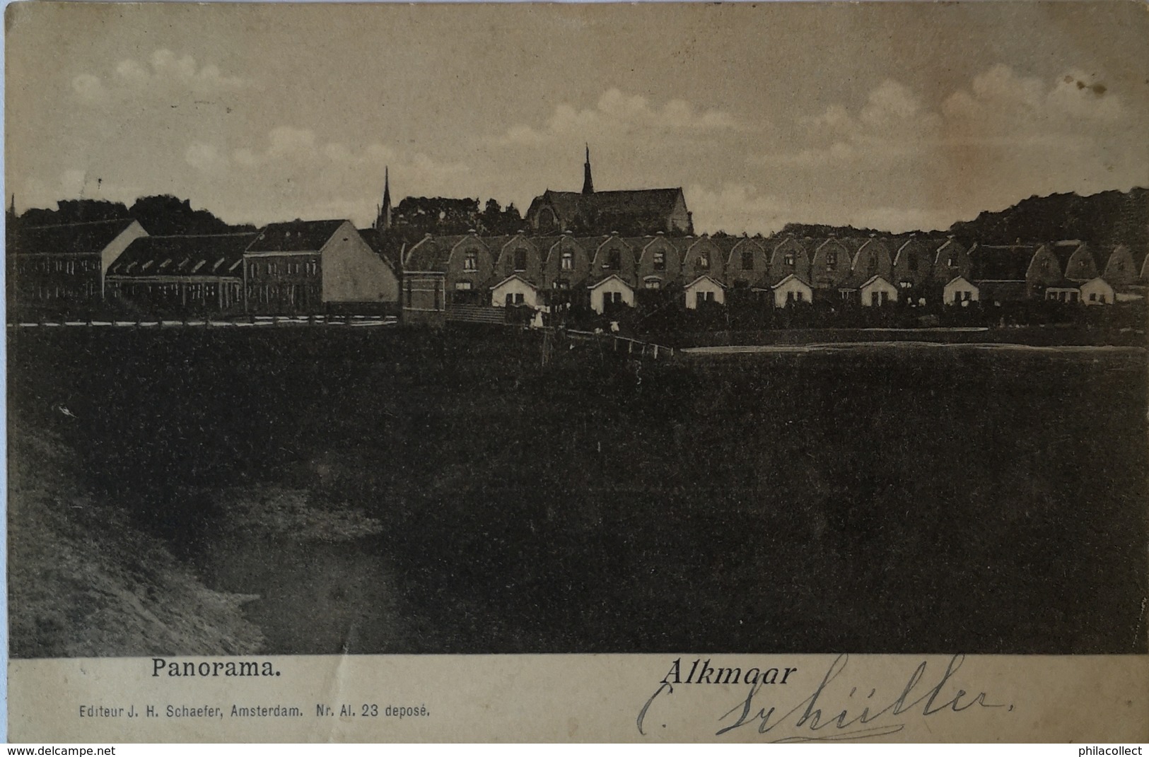 Alkmaar // Panorama (deze Zie Je Niet Veel) 190? - Alkmaar
