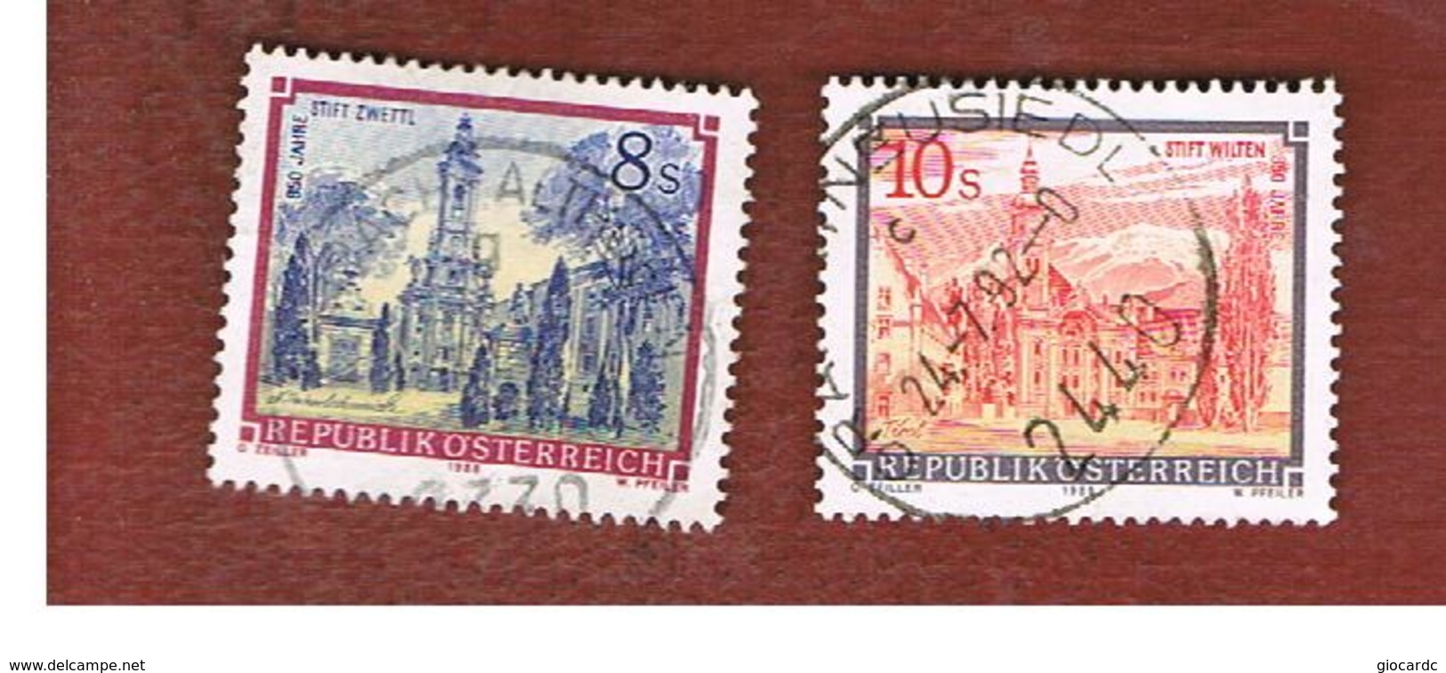 AUSTRIA -  SG  2004.2005  - 1988  MONASTERIES & ABBEIES:     -  USED ° - Usados