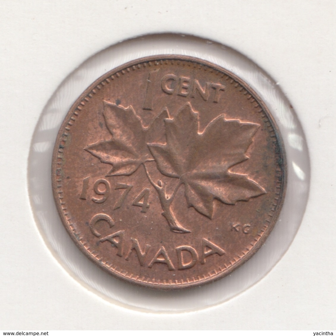 @Y@   Canada  1 Cent  1974   (4459) - Canada