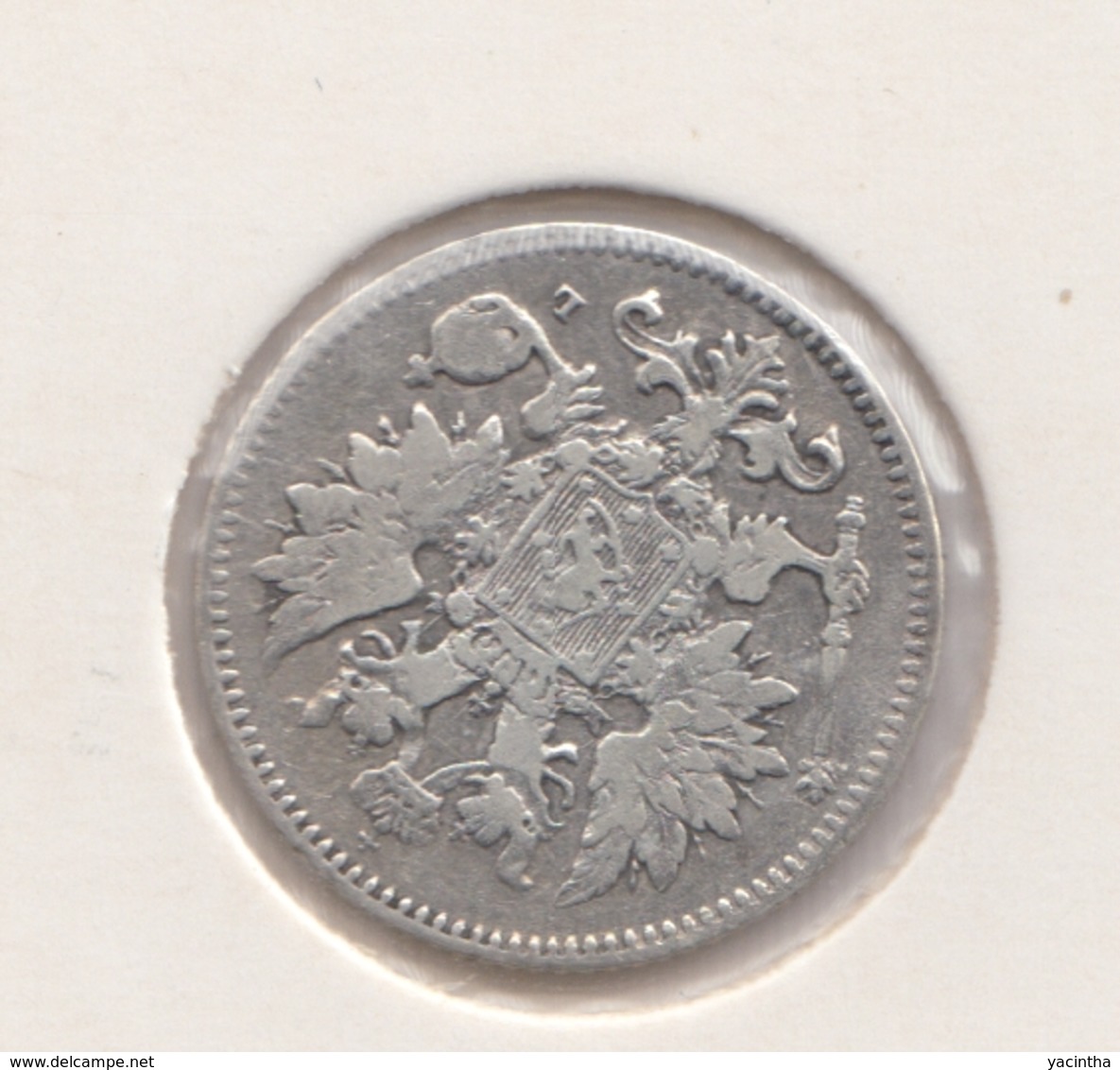 @Y@   Finland  25 Pennia   1901   Zilver   (2732) - Finnland