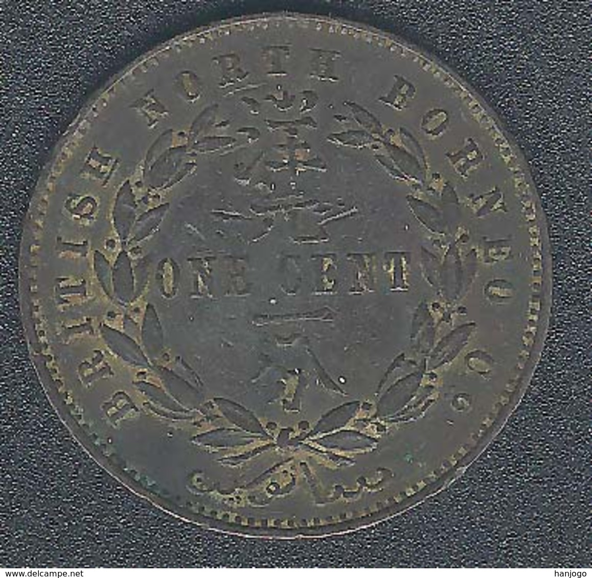 Britisch Nordborneo, 1 Cent 1887 - Malaysia