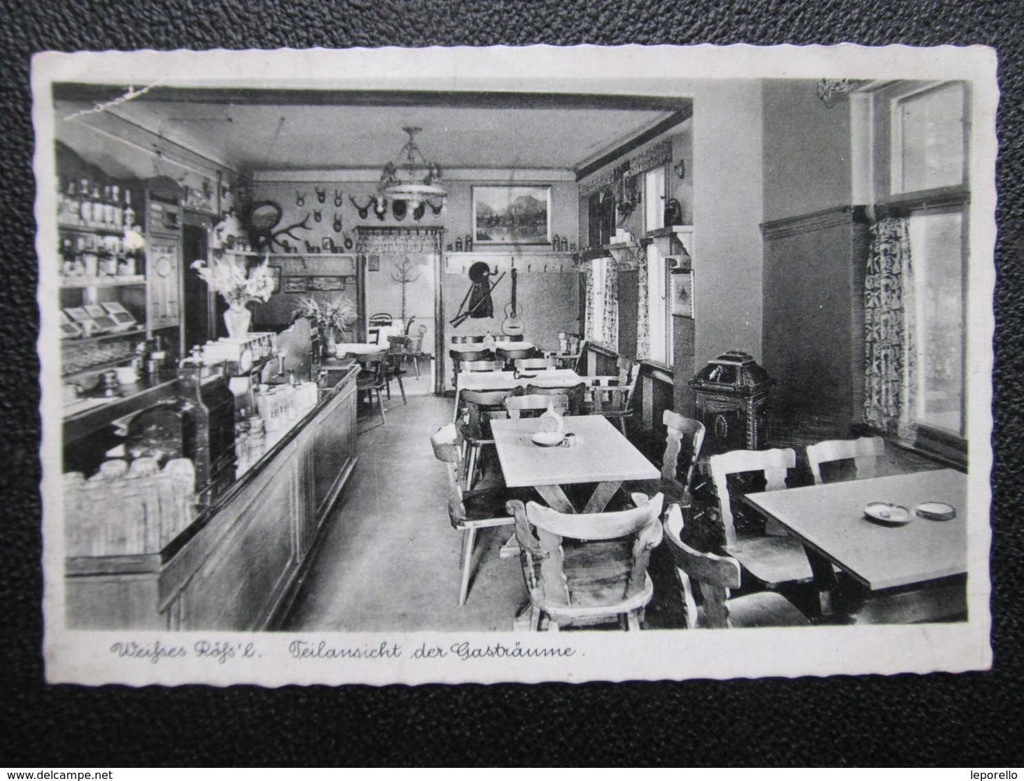 AK BERLIN Lichterfelde Heinersdorfer Strasse Weisses Rössl Gasthaus 1942///  D*36476 - Lichterfelde