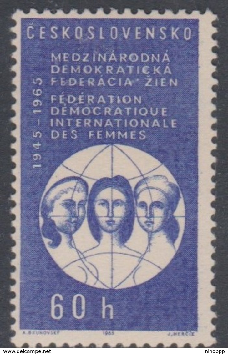 Czechoslovakia Scott 1322 1965 20th Anniversary Women's Federation, Mint Never Hinged - Unused Stamps