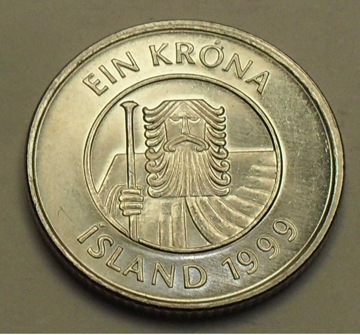 1999 - Islande - Iceland - 1 KRONA - KM 27a - Islandia