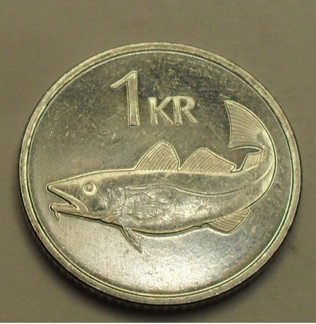 1999 - Islande - Iceland - 1 KRONA - KM 27a - Islandia