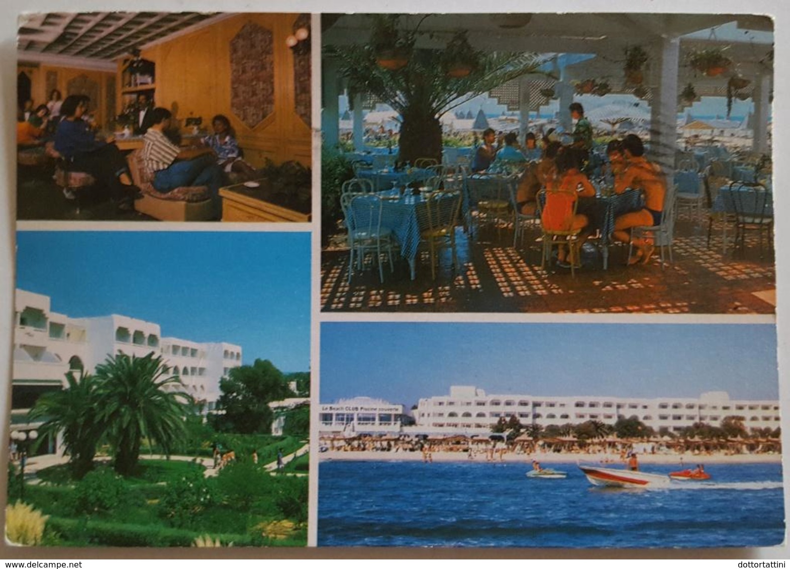 HAMMAMET - TUNISIA - Hotel Les Orangers Beach  Vg - Tunisia