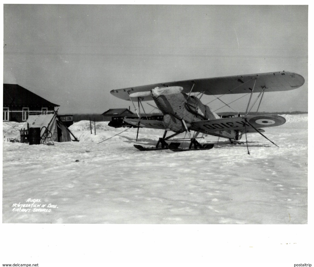 CANADA  HAWKER AUDAX    +  25  * 20 CM Aviation, AIRPLAIN, AVION AIRCRAFT - Aviación