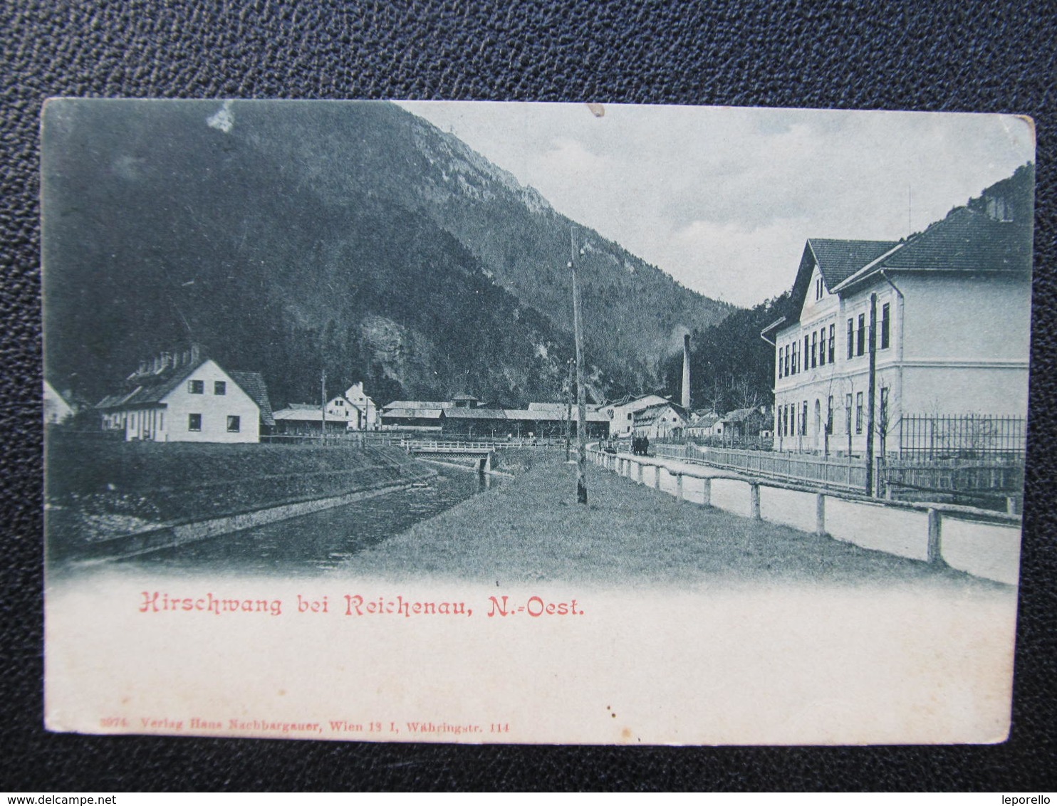 AK REICHENAU HIRSCHWANG 1929 ///  D*36493 - Raxgebiet