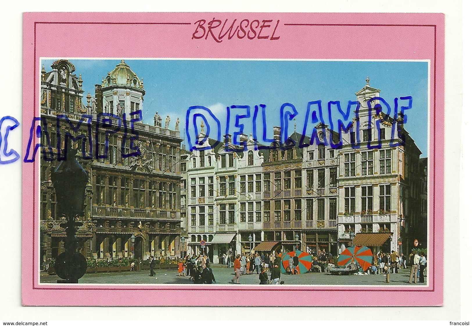 Bruxelles. Brussel. Un Coin De La Grand'Place. A. Van Mieghem - Anderlecht