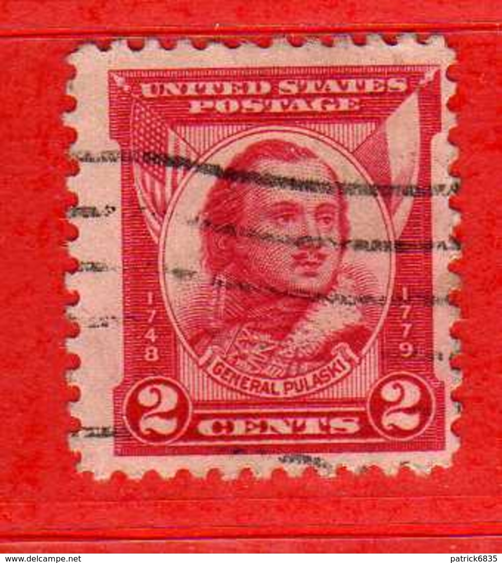 (Us2) USA °- 1931 -  Yvert. 296 - USED.  Vedi Descrizione - Used Stamps