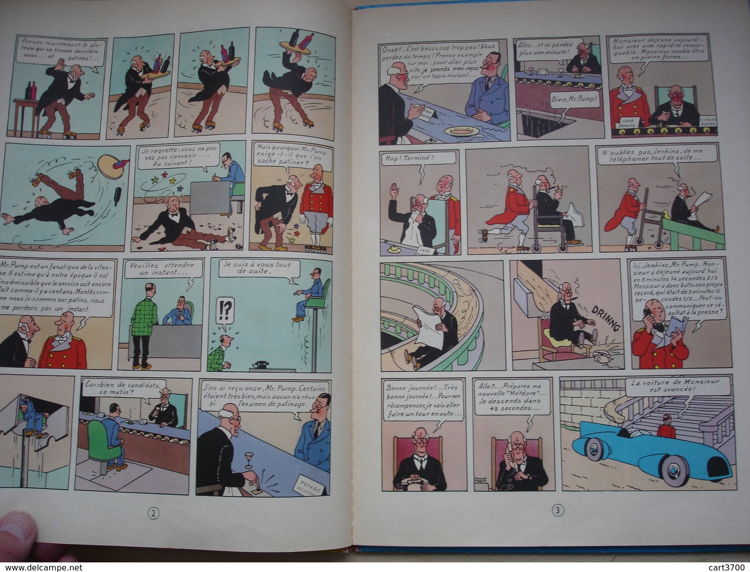 HERGE LE TESTAMENT DE M. PUMP casterman édition bleue B35 de 1964 aventures de JO,ZETTE et JOCKO