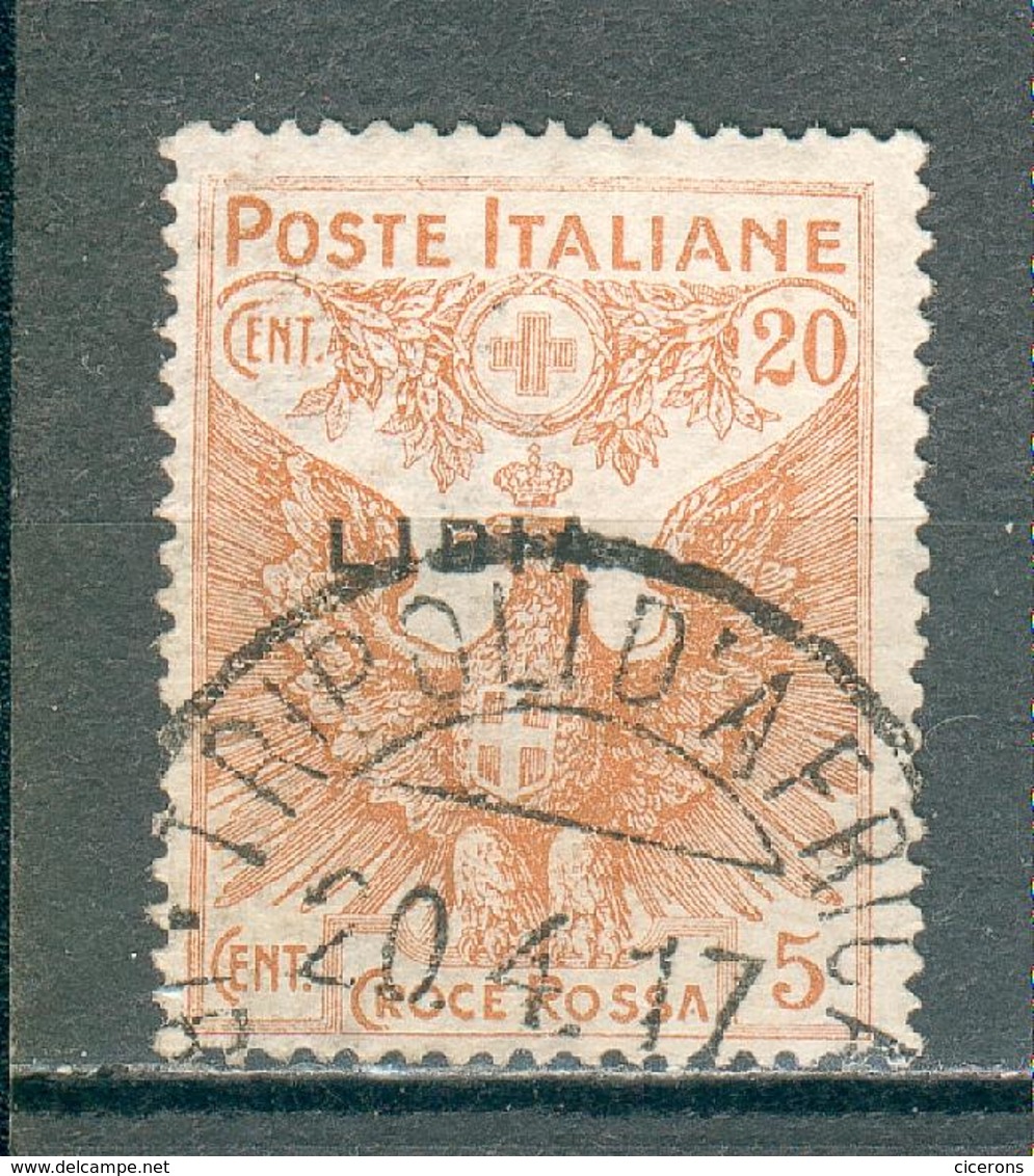 LIBYE ; Colonie Italienne  ;1915-1916 ; Y&T N° 16 ; Oblitéré - Libye