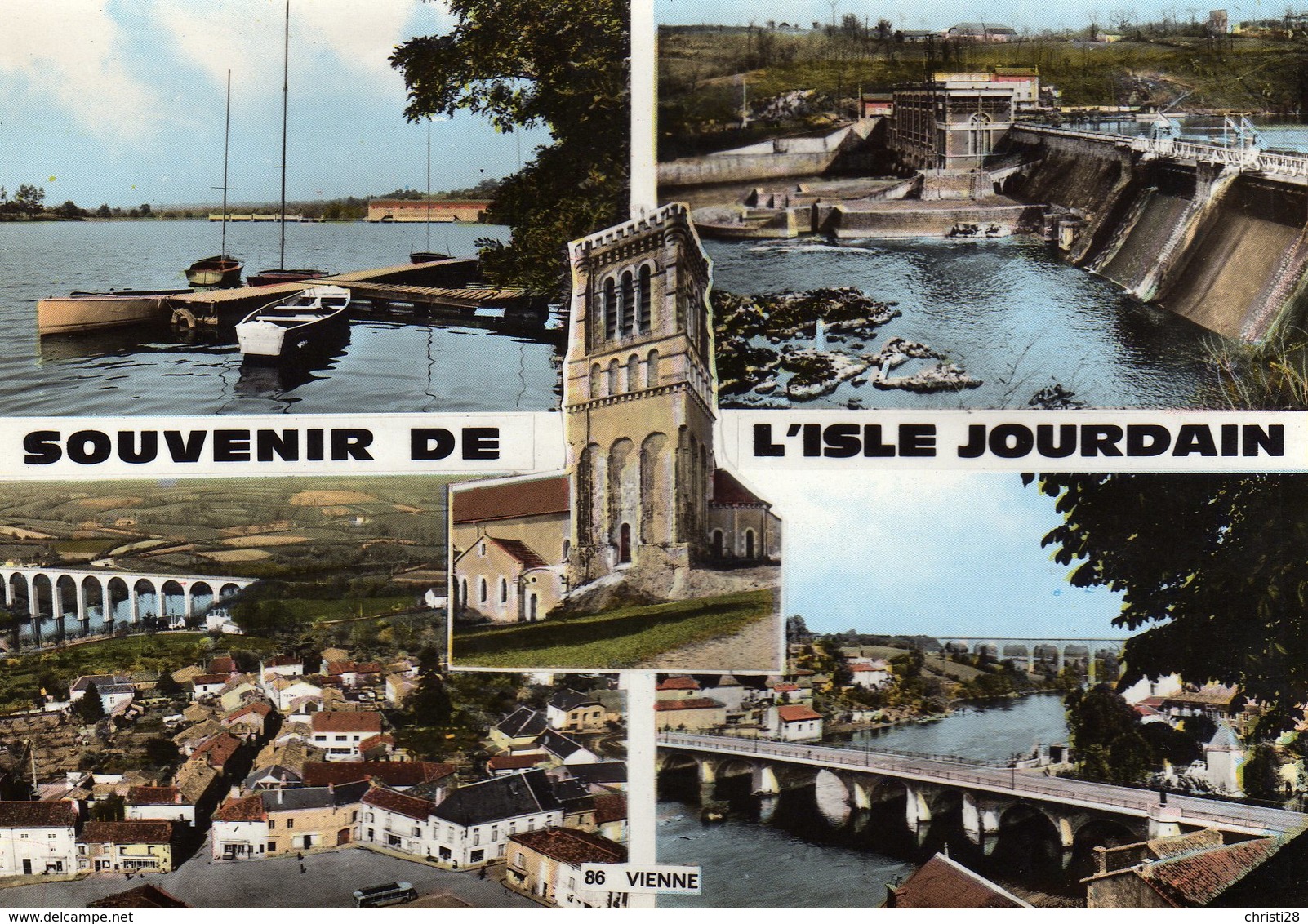 DPT 86 SOUVENIR DE L'ISLE JOURDAIN - L'Isle Jourdain