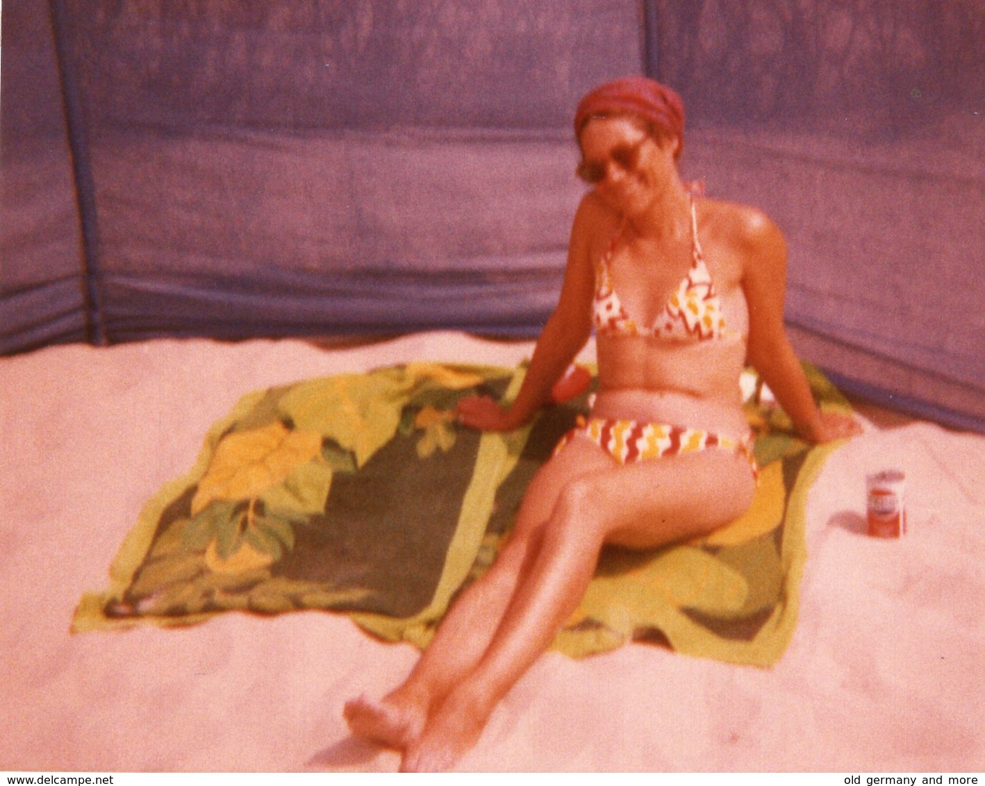 Original Photo Holiday Beach - Pin-Ups