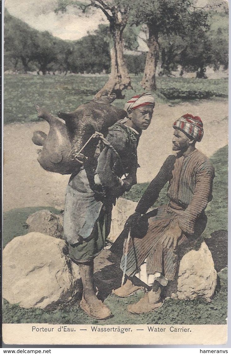 Porteur D'Eau - Water Carries - Jerusalem - HP1597 - Israele