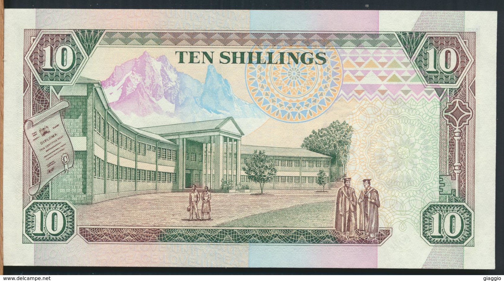 °°° KENYA - 10 SHILLINGS 1992 °°° - Kenya