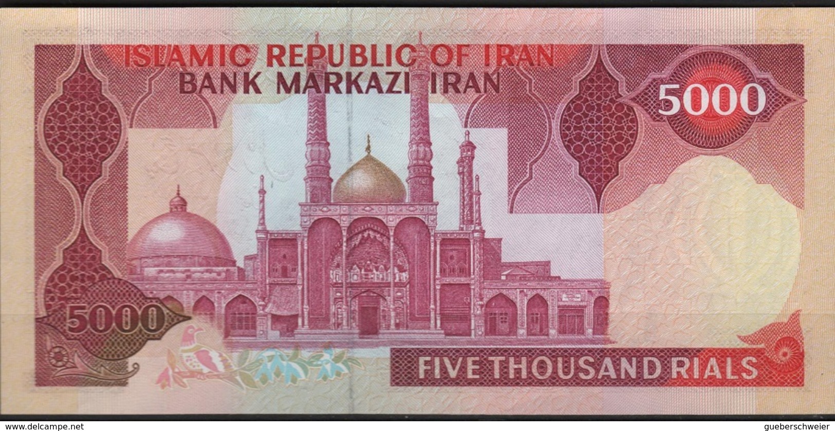 B 56 - IRAN Billet De 5000 Rials N° 139 - Iran