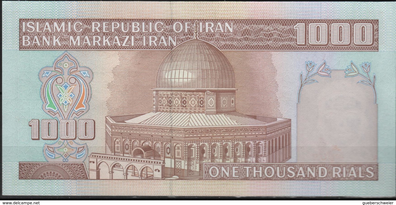 B 58 - IRAN Billet De 1000 Rials - Iran