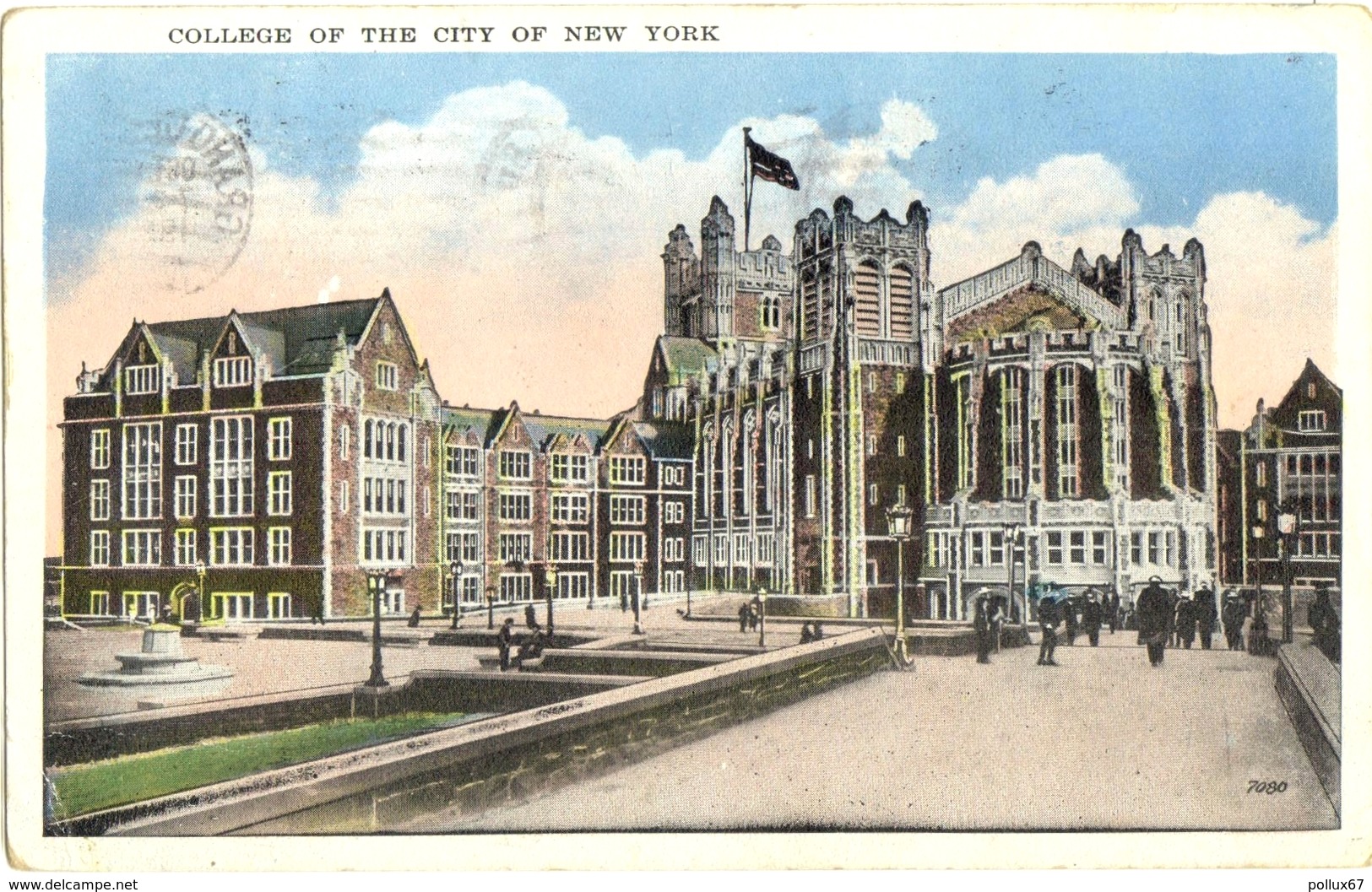 CPA DE NEW YORK  (ETATS-UNIS)  COLLEGE OF THE CITY OF NEW YORK - Onderwijs, Scholen En Universiteiten