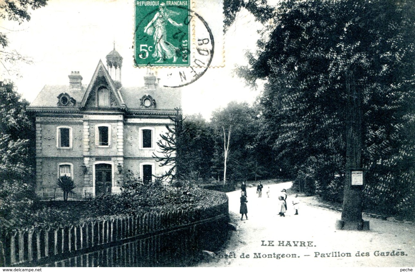 N°69564 -cpa Le Havre -forêt De Montgeon- - Forêt De Montgeon