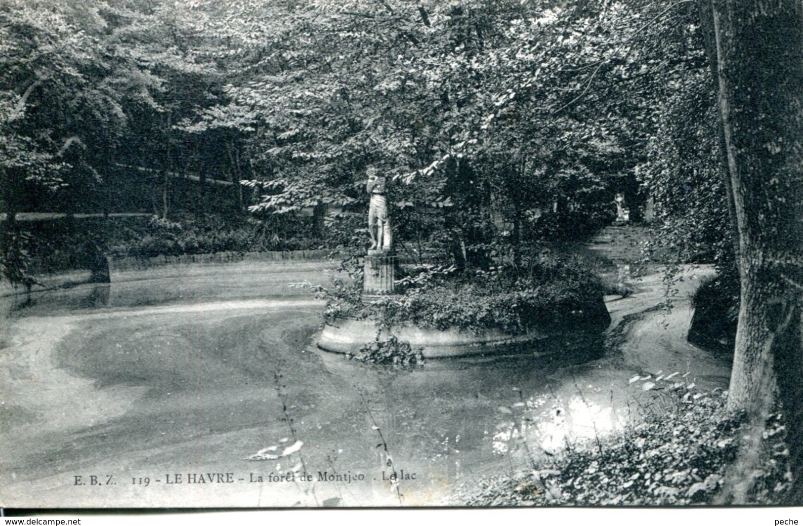 N°69573 -cpa Le Havre -forêt De Montgeon- - Forêt De Montgeon