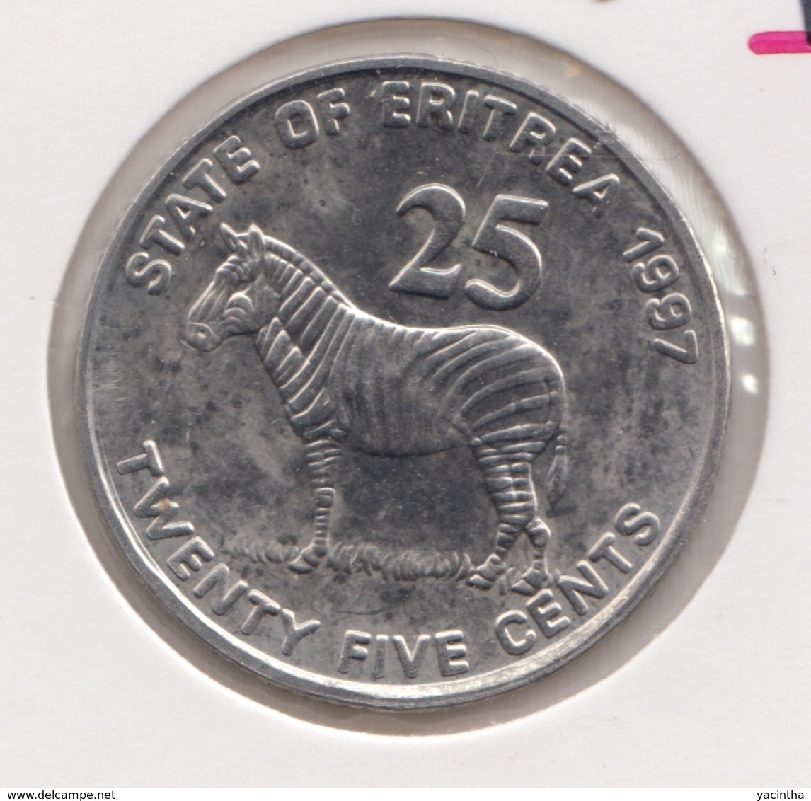 @Y@  Eritrea   25 Cent  1997   Unc (1004) - Eritrea