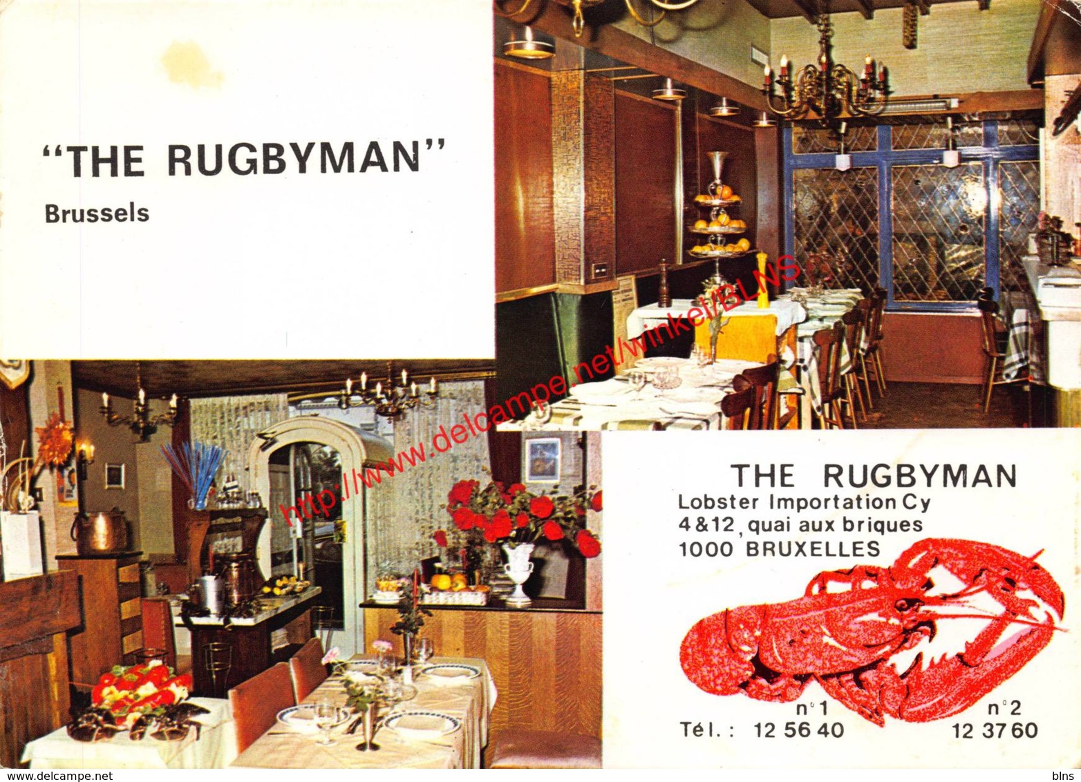 The Rugbyman - Quai Aux Briques - Brussel Bruxelles - Pubs, Hotels, Restaurants