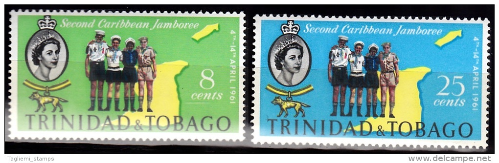 Trinidad & Tobago, 1961, SG 298-299 Set Of 2, MNH - Trinidad En Tobago (...-1961)
