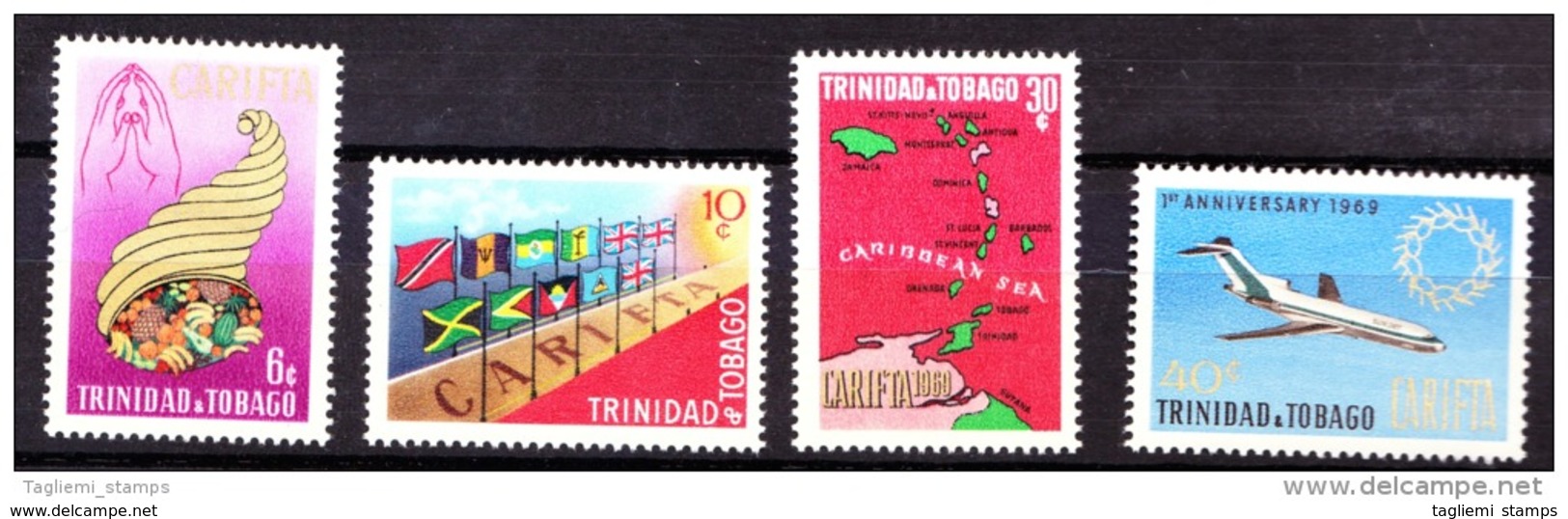 Trinidad & Tobago, 1969, SG 357 - 360, Complete Set Of 4, MNH - Trinidad & Tobago (1962-...)