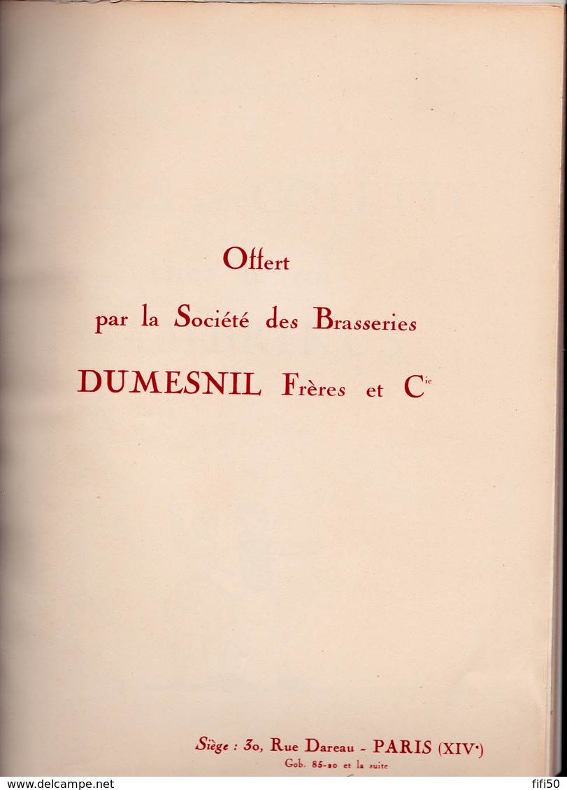 RARE LIVRE PUBLICITAIRE BIERE DES BRASSERIES DUMESNIL SOUS FORME D'HISTOIRE ILLUSTREE POUR LES ENFANTS Par Morette 1935 - Autres & Non Classés