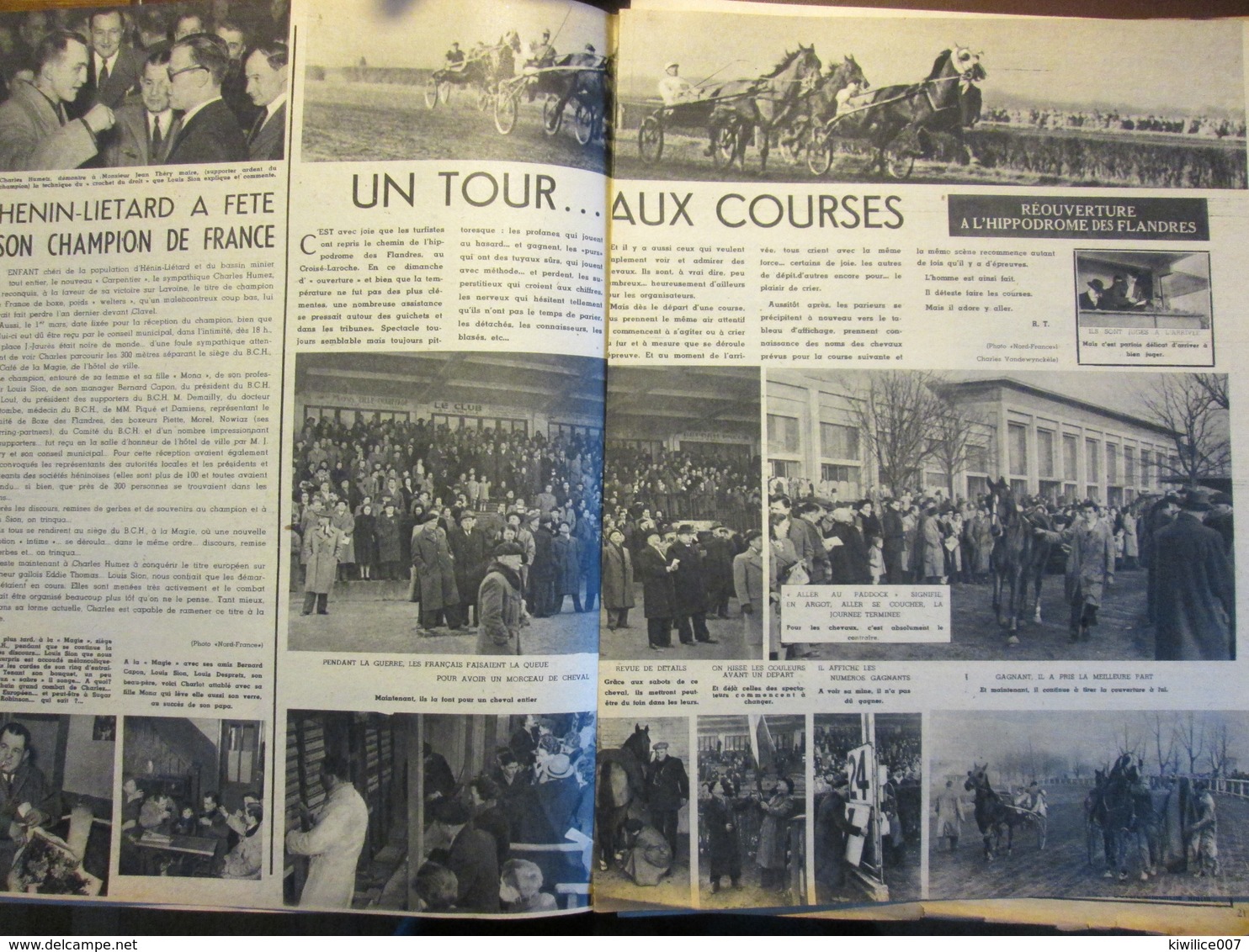 Réouverture De L HIPPODROME DES FLANDRES   Marcq En Baroeul   Course Hippique - Marcq En Baroeul