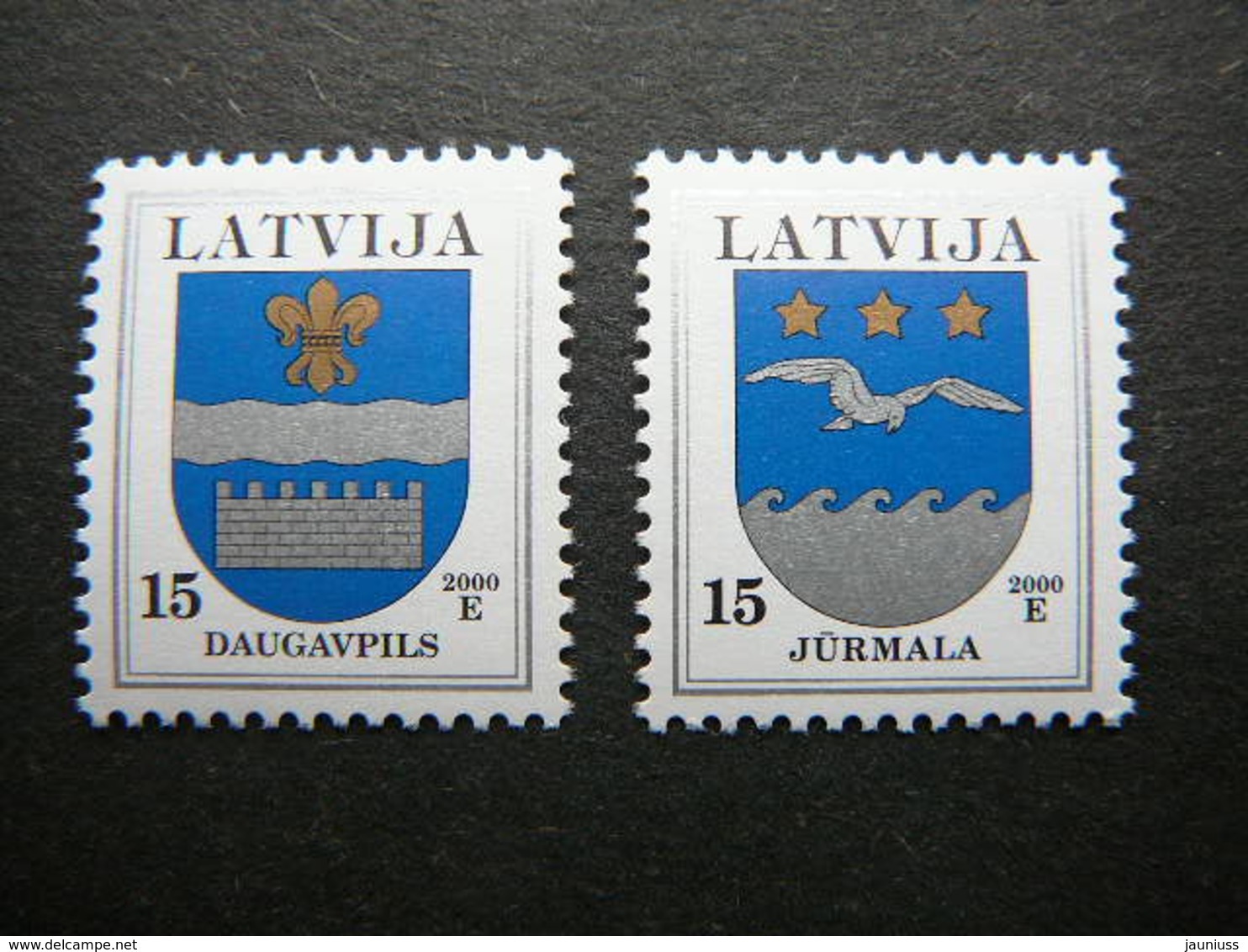 Definitive Issue Arms # Latvia Lettland Lettonie # 2000 MNH # Mi. 521/2 I - Latvia