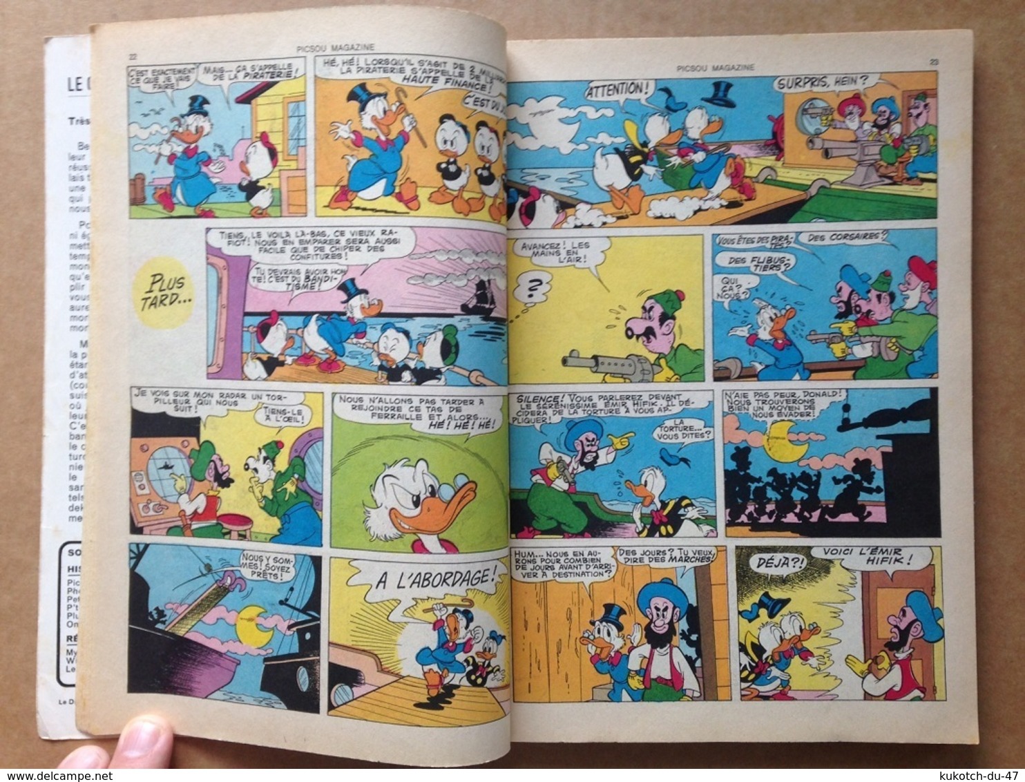 Disney - Picsou Magazine - Année 1974 - N°32 (avec Grand Défaut D'usure) - Picsou Magazine