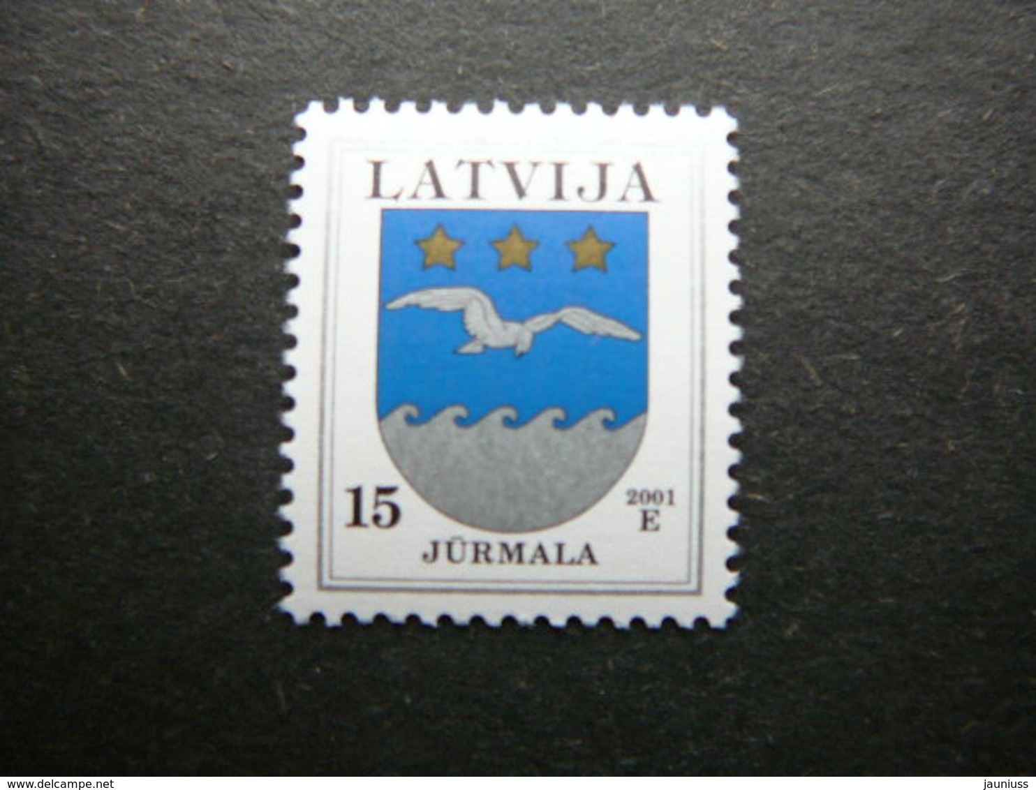 Definitive Issue Arms # Latvia Lettland Lettonie # 2001 MNH # Mi. 522 II - Lettonie